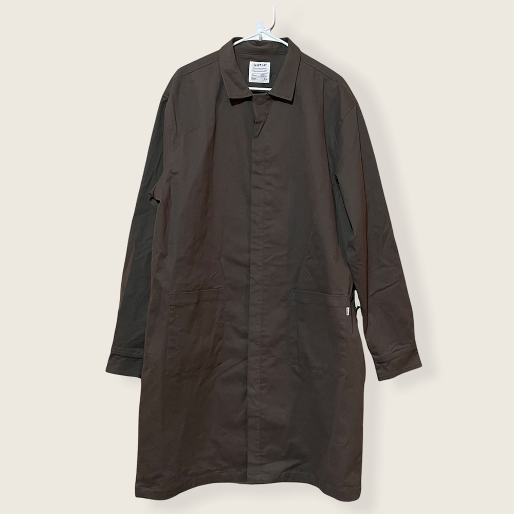 FairPlay Lyndon Trench Coat Jacket NWT XL !